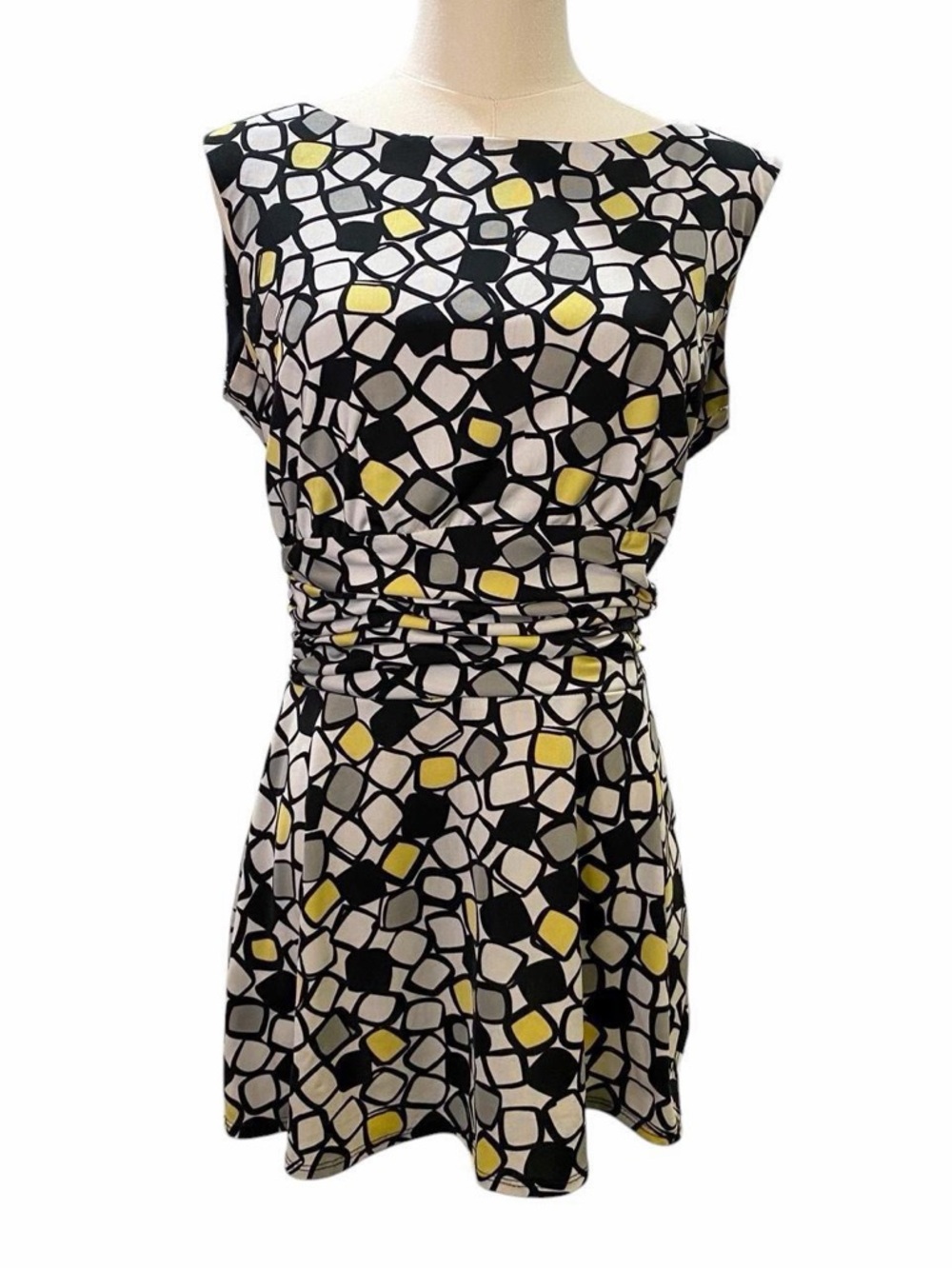 Perceptions Color Block Blouse